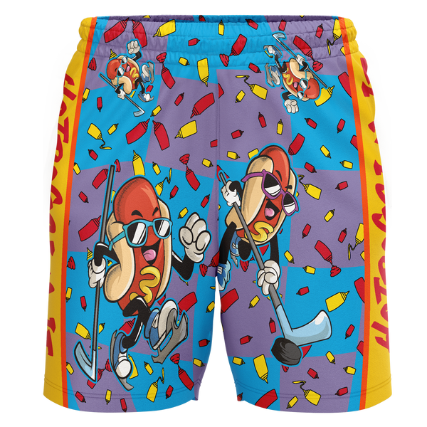 Chicago Phantoms Hot Dog Youth Workout Wear Shorts