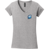 Hockey Essentials Softstyle Ladies Fit V-Neck T-Shirt