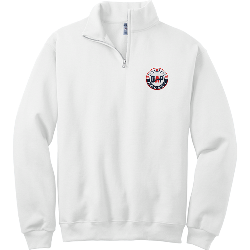 GAP Hockey NuBlend 1/4-Zip Cadet Collar Sweatshirt