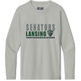 Lansing Senators Youth Cooling Performance Long Sleeve Tee