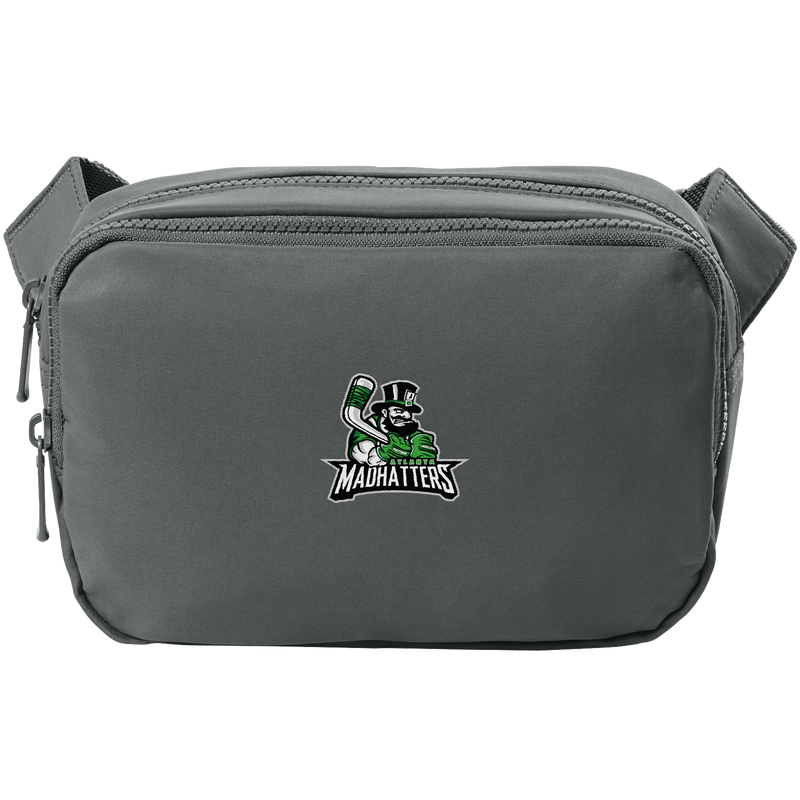 Atlanta Madhatters Matte Dual-Compartment Crossbody