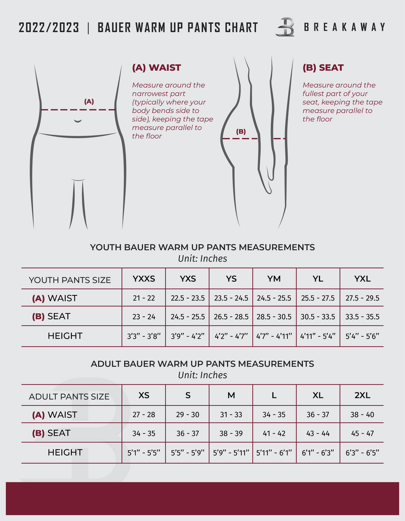 Youth Bauer S24 Lightweight Pants (Jr. Mounties) - Extras