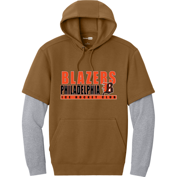 Philadelphia Blazers Tough Fleece Layered Hoodie
