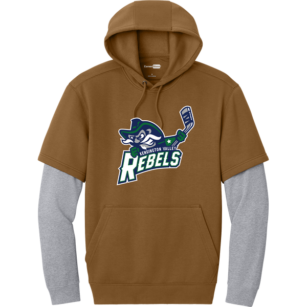 Kensington Valley Rebels Tough Fleece Layered Hoodie
