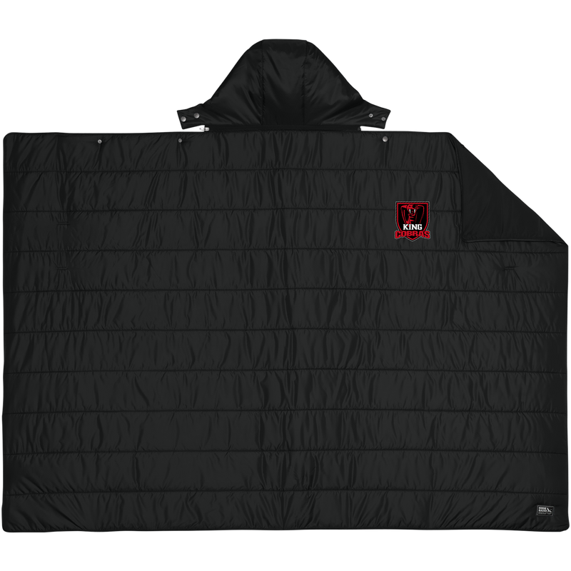 King Cobras Eddie Bauer Puffy Camp Poncho