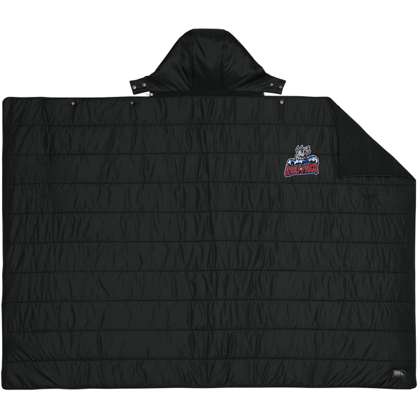 Hartford Jr. Wolfpack Eddie Bauer Puffy Camp Poncho