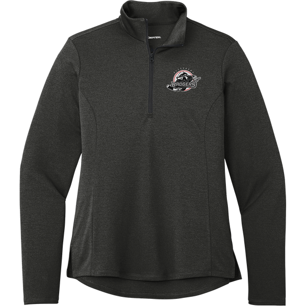 Allegheny Badgers Ladies Endeavor 1/2-Zip Pullover