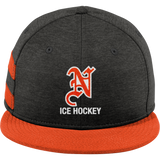 Midd North Hockey New Era Shadow Heather Striped Flat Bill Snapback Cap