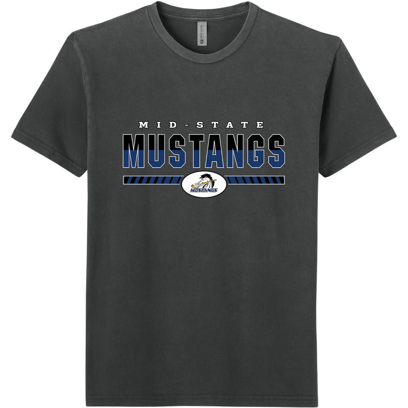 Mid-State Mustangs Soft Wash Cotton Tee