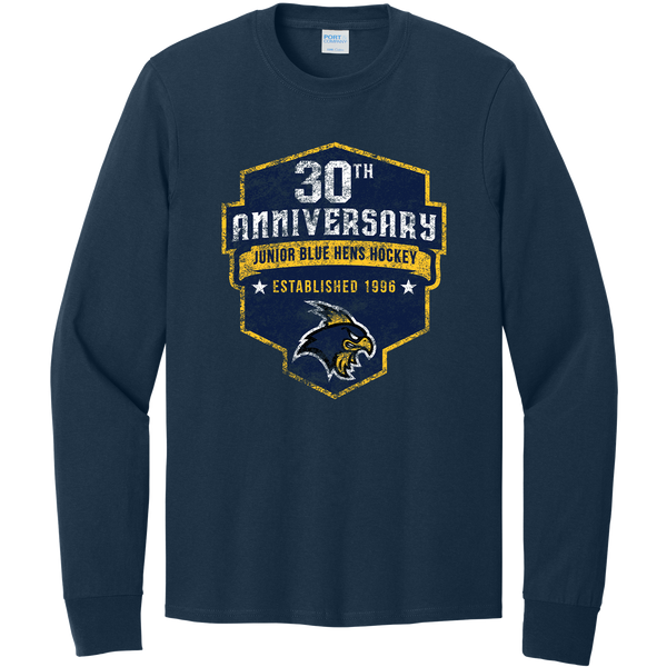 Delaware Jr. Blue Hens Long Sleeve Core Cotton Tee