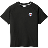 GAP Hockey Youth PosiCharge Tri-Blend Wicking Raglan Tee