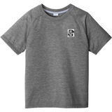 Gregory Schaefer Youth PosiCharge Tri-Blend Wicking Raglan Tee